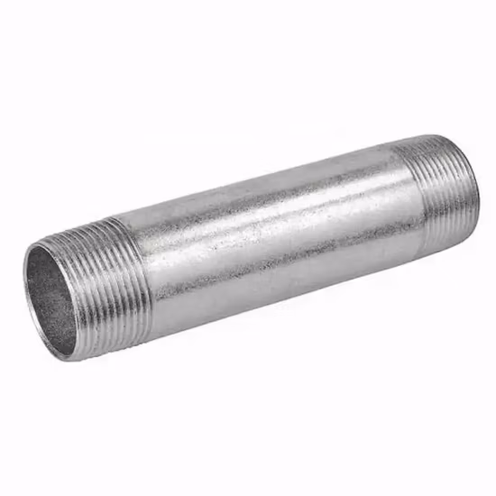201/304 Bsp NPT ステンレス鋼製、内ネジまたは外ネジ付きの丸型または六角マルチタイプのニップル